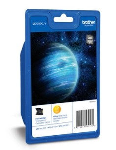 Brother LC-1280XLYBP cartuccia d'inchiostro 1 pz Originale Resa elevata (XL) Giallo