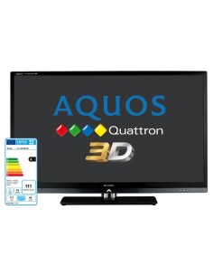 Sharp LC-46LE833E TV 116,8 cm (46") Full HD Wi-Fi Nero