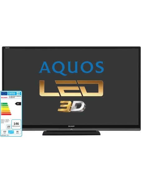 Sharp LC-60LE743E TV Hospitality 152,4 cm (60") Full HD Nero 20 W