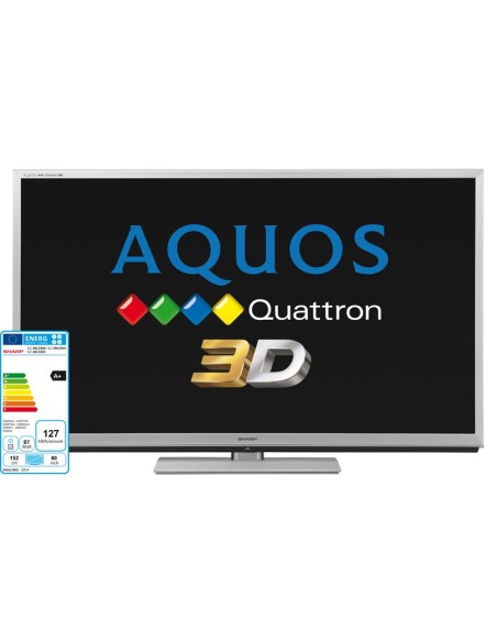 Sharp LC-60LE843E TV 152,4 cm (60") Full HD Wi-Fi Alluminio