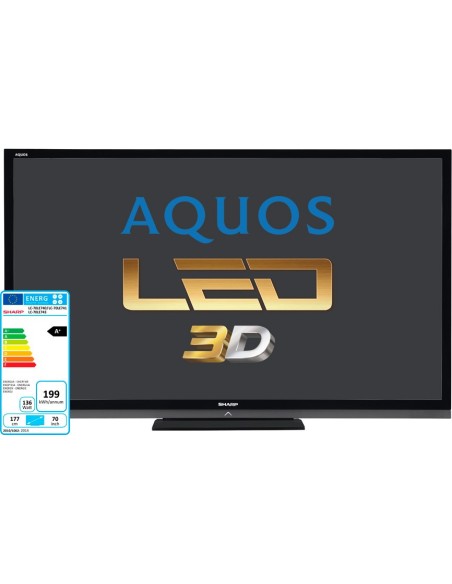 Sharp LC-70LE743E TV 177,8 cm (70") Full HD Wi-Fi Nero