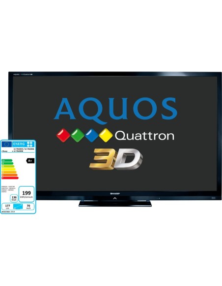 Sharp LC-70LE838E TV Hospitality 177,8 cm (70") Full HD Nero 20 W