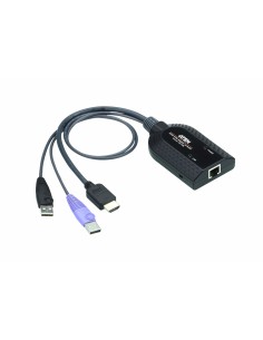 ATEN Adattatore KVM per Virtual media USB HDMI (supporto per lettore Smart Card e disassemblatore audio)