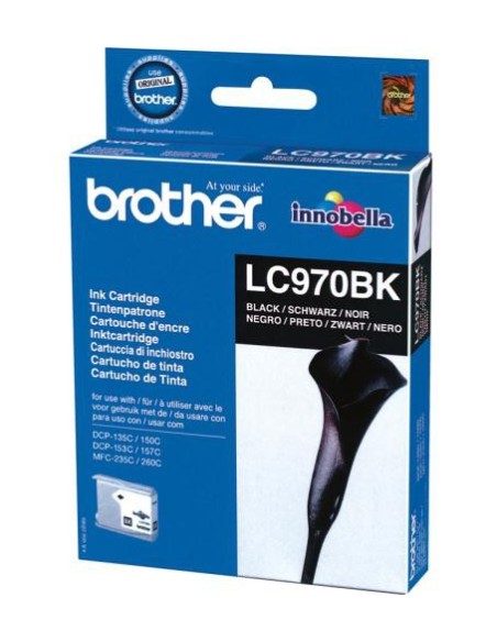Brother LC-970BKBP cartuccia d'inchiostro 1 pz Originale Nero
