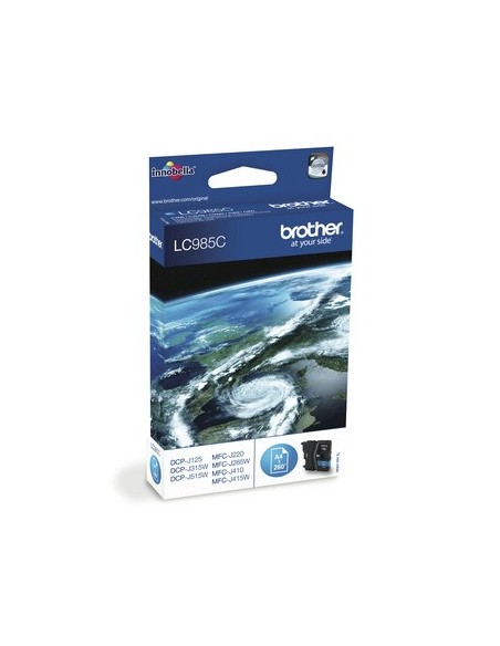 Brother LC985C cartuccia d'inchiostro 1 pz Originale Ciano