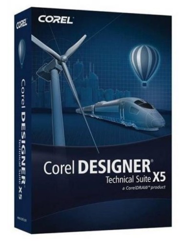 Corel DESIGNER Technical Suite X5, 1-10u, ENG DEU FRE