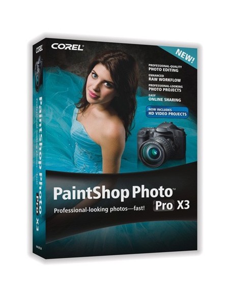 Corel PaintShop Photo Pro X3, 121-250u, 1Y, CTL, Multi