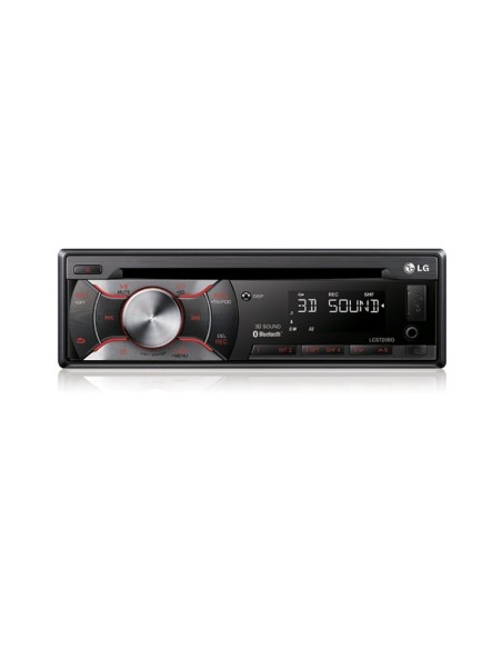 LG LCS720BO Ricevitore multimediale per auto Nero Bluetooth