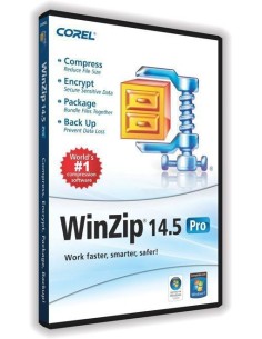 Corel WinZip 14.5 Pro, WIN, 100-199u, UPG, ENG