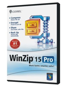 Corel WinZip 15 Pro, 100-199U, EN