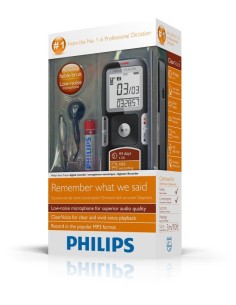 Philips Voice Tracer Registratore digitale LFH0645 00 2