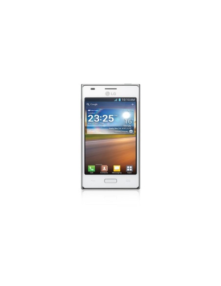 LG Optimus L5 E610 10,2 cm (4") SIM singola Android 4.0.3 3G 0,5 GB 2,72 GB 1540 mAh Bianco