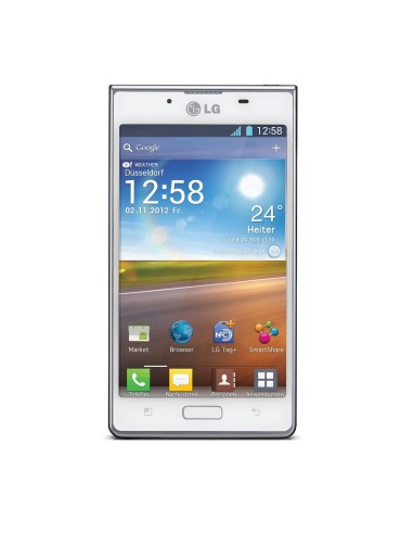 LG Optimus L7 P700 10,9 cm (4.3") SIM singola Android 4.0.3 3G 0,5 GB 2,72 GB 1700 mAh Bianco