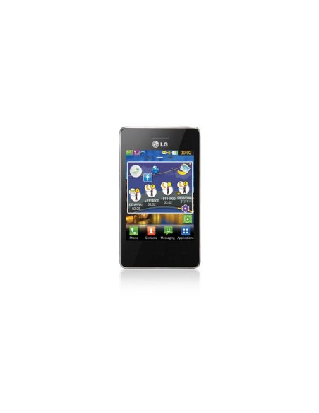 LG T375 8,13 cm (3.2") Doppia SIM 950 mAh Nero