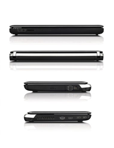 Fujitsu LIFEBOOK LH531 35,6 cm (14") Intel® Core™ i3 4 GB DDR3-SDRAM 320 GB Windows 7 Professional Nero