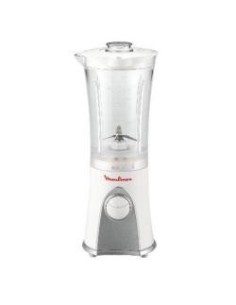 Moulinex Mini Multi 0,8 L Frullatore da tavolo 300 W Argento, Bianco