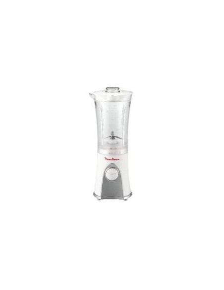 Moulinex Mini Multi 0,8 L Frullatore da tavolo 300 W Argento, Bianco