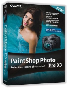 Corel PaintShop Photo Pro X3, CD, MLNG