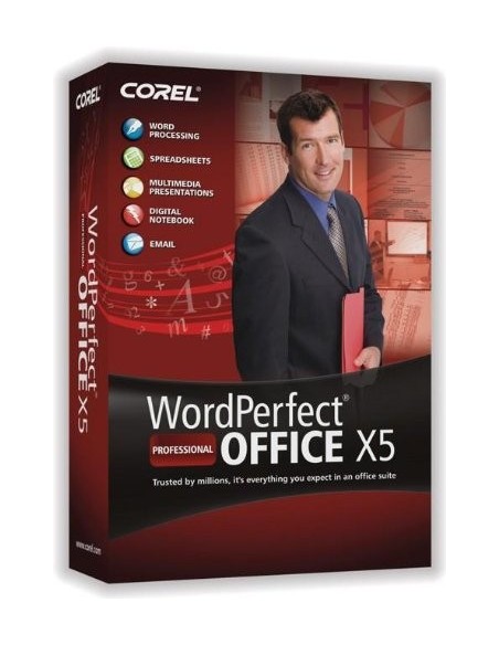 Corel WordPerfect Office X5 Professional, LMP, ENG Inglese