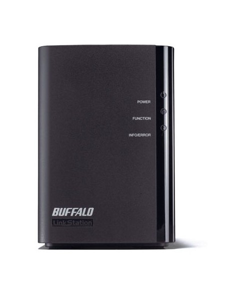 Buffalo 6TB LinkStation Duo NAS Collegamento ethernet LAN Nero