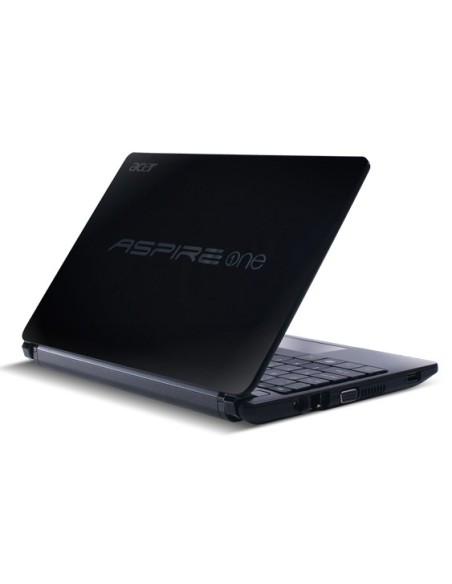 Acer Aspire One D257-N57DQKK32BT Netbook 25,6 cm (10.1") Intel Atom® 1 GB DDR3-SDRAM 320 GB HDD Windows 7 Starter Nero