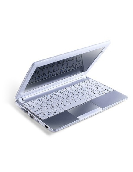 Acer Aspire One N57DQWS32BT Netbook 25,6 cm (10.1") Intel Atom® 1 GB DDR3-SDRAM 320 GB HDD Windows 7 Starter Bianco
