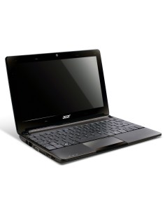 Acer Aspire One AOD270-28Dkk32BT Netbook 25,6 cm (10.1") Intel Atom® 1 GB DDR3-SDRAM 320 GB HDD Windows 7 Starter Nero