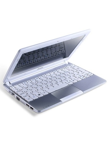 Acer Aspire One D270-26Dws Netbook 25,6 cm (10.1") Intel Atom® 1 GB DDR3-SDRAM 320 GB HDD Windows 7 Starter Bianco
