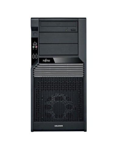 Fujitsu CELSIUS M470-2 DDR3-SDRAM W3565 Tower Intel® Xeon® serie 3000 6 GB Windows 7 Professional Stazione di lavoro Nero