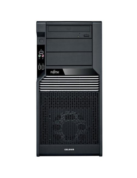 Fujitsu CELSIUS M470-2 DDR3-SDRAM W3565 Tower Intel® Xeon® serie 3000 6 GB Windows 7 Professional Stazione di lavoro Nero