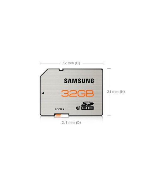 Samsung MB-SSBGA EU memoria flash 32 GB SDHC Classe 10