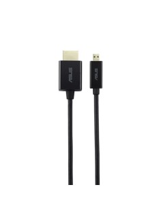 ASUS Micro-HDMI - HDMI, TF201 TF300 cavo HDMI 1,6 m HDMI tipo A (Standard) HDMI tipo D (Micro) Nero