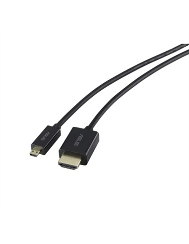 ASUS Micro-HDMI - HDMI, TF201 TF300 cavo HDMI 1,6 m HDMI tipo A (Standard) HDMI tipo D (Micro) Nero
