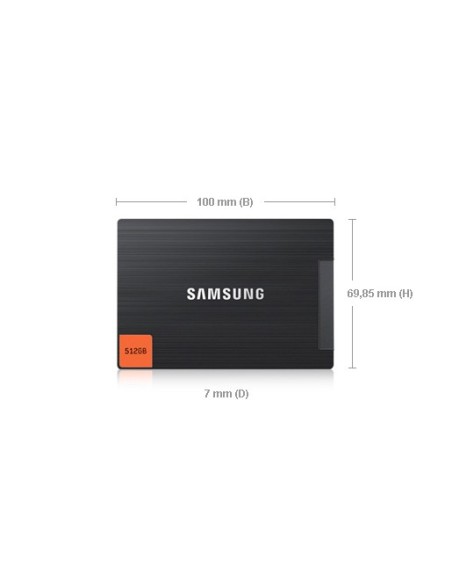 Samsung 830 Series 2.5" 512 GB SATA