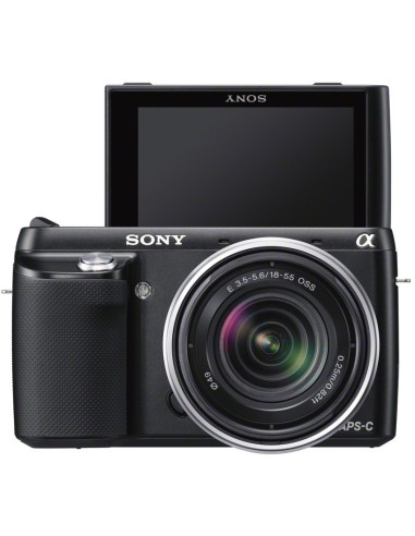 Sony α NEX-F3 + E 18-55mm MILC 16,1 MP CMOS 4912 X 3264 Pixel Nero