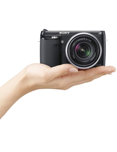 Sony α NEX-F3 + E 18-55mm MILC 16,1 MP CMOS 4912 X 3264 Pixel Nero