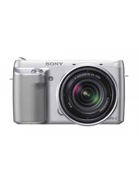Sony α NEX-F3 + E 18-55mm MILC 16,1 MP CMOS 4912 X 3264 Pixel Argento