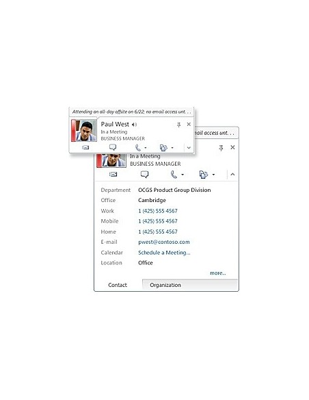 Microsoft Outlook 2010, EDU, 1u software di posta elettronica 1 licenza e