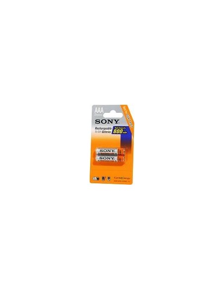 Sony 2 X AAA LR03 800MAH Batteria ricaricabile Nichel-Metallo Idruro (NiMH)