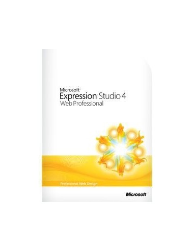 Microsoft Expression Studio 4 Web Professional, 1u, DVD, ITA 1 licenza e