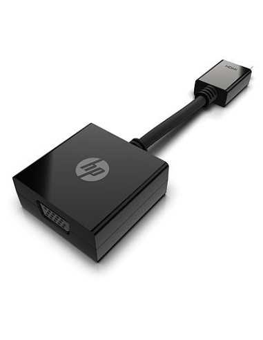 HP HDMI to VGA VGA (D-Sub) Nero