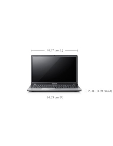 Samsung 3 NP300E7A Computer portatile 43,9 cm (17.3") HD+ Intel® Core™ i3 4 GB DDR3-SDRAM 500 GB HDD NVIDIA® GeForce® GT 520MX