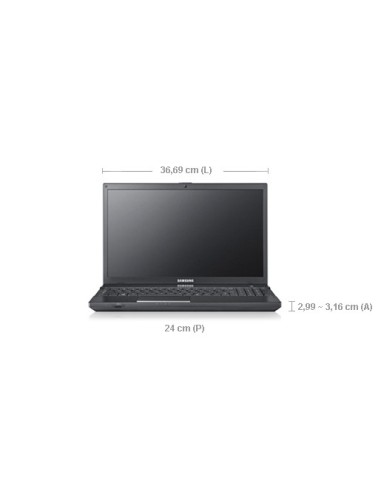 Samsung 3 NP305V5A 39,6 cm (15.6") HD AMD A8 6 GB DDR3-SDRAM 1000 GB HDD AMD Radeon HD 6630M Windows 7 Home Premium Nero