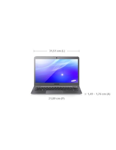 Samsung N NP535U3C-A02IT notebook 33,8 cm (13.3") AMD A6 6 GB DDR3-SDRAM 500 GB HDD Windows 7 Home Premium Argento