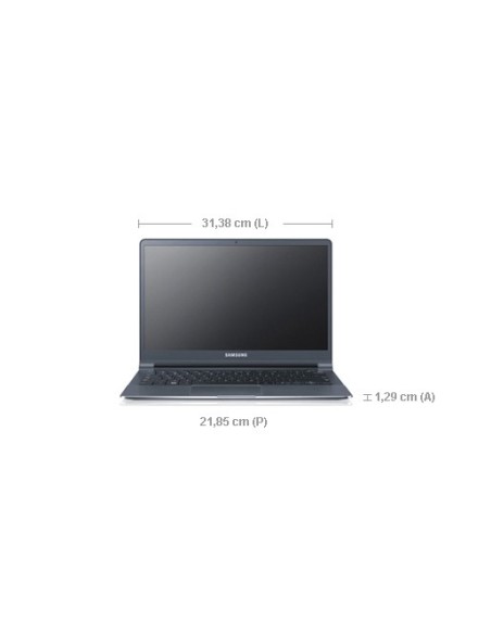 Samsung 9 NP900X3C Computer portatile 33,8 cm (13.3") HD+ Intel® Core™ i5 4 GB DDR3-SDRAM 128 GB SSD Windows 7 Professional Nero