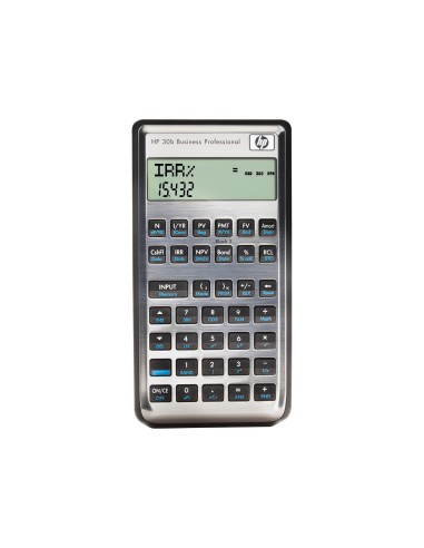 HP 30b calcolatrice Tasca Calcolatrice di base Argento
