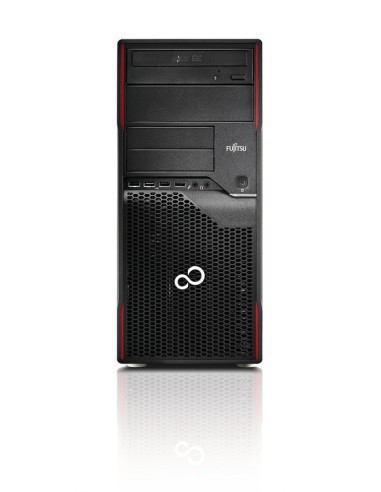 Fujitsu ESPRIMO P700 DDR3-SDRAM i5-2400 Tower Intel® Core™ i5 4 GB 128 GB Windows 7 Professional PC Nero