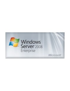 Microsoft Windows Server 2008 R2 Enterprise, SP1, x64, DVD, 1pk, 1-8CPU, 10 CAL, OEM, ENG
