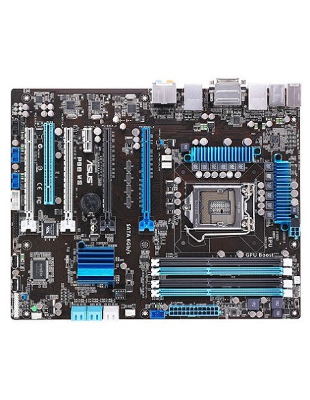 ASUS P8B-WS scheda madre Intel® C206 LGA 1155 (Socket H2) ATX