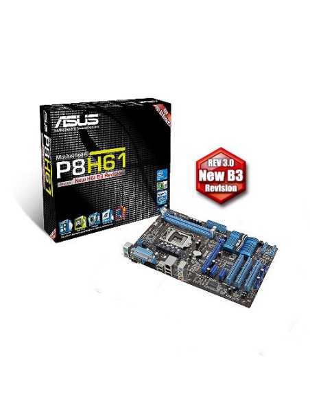 ASUS P8H61 scheda madre Intel® H61 LGA 1155 (Socket H2) ATX